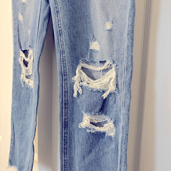 Vervet Distressed Straight Leg Jeans size 26 - Picture 2 of 7